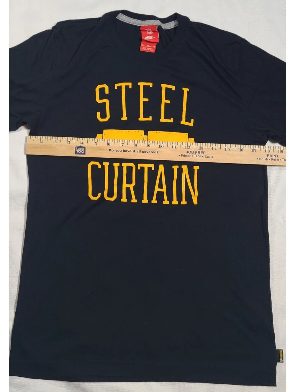 Nike NFL Pittsburgh Steelers Steel Curtain T-Shirt Medium
